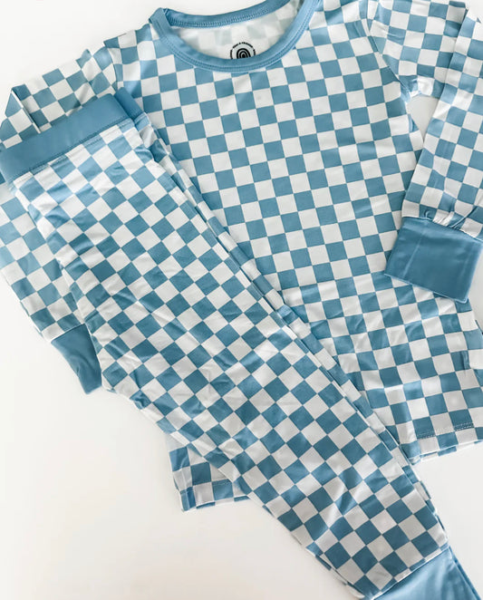 Ocean checks 2 piece