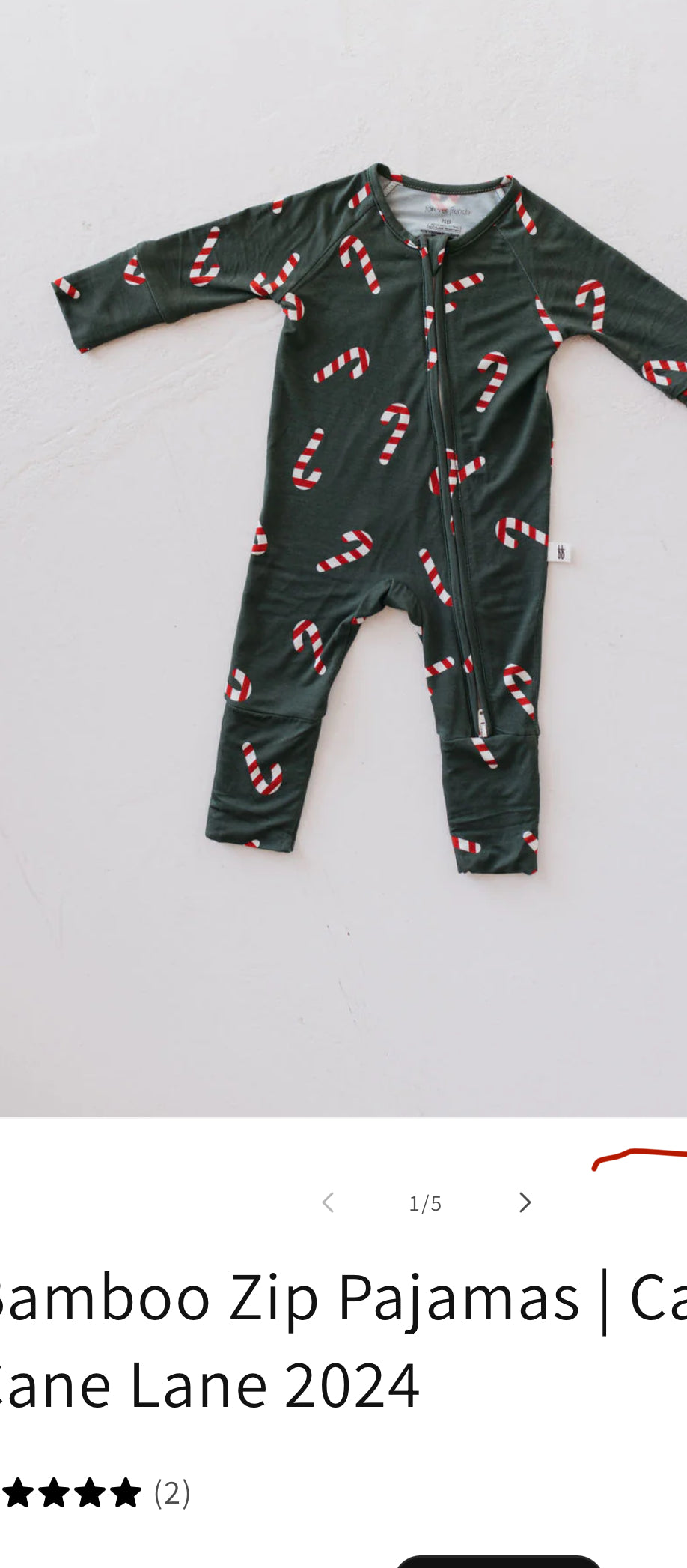 Christmas lane zip up