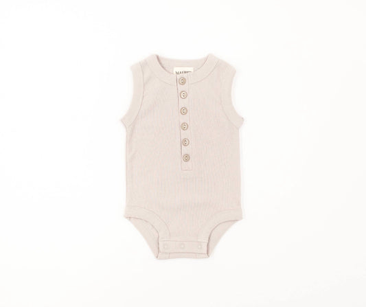 Sands ribbed onesie